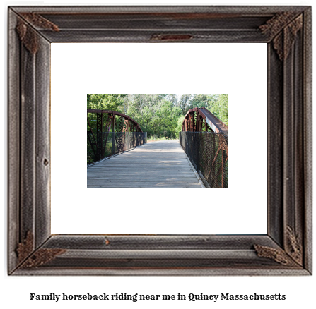 family horseback riding near me in Quincy, Massachusetts